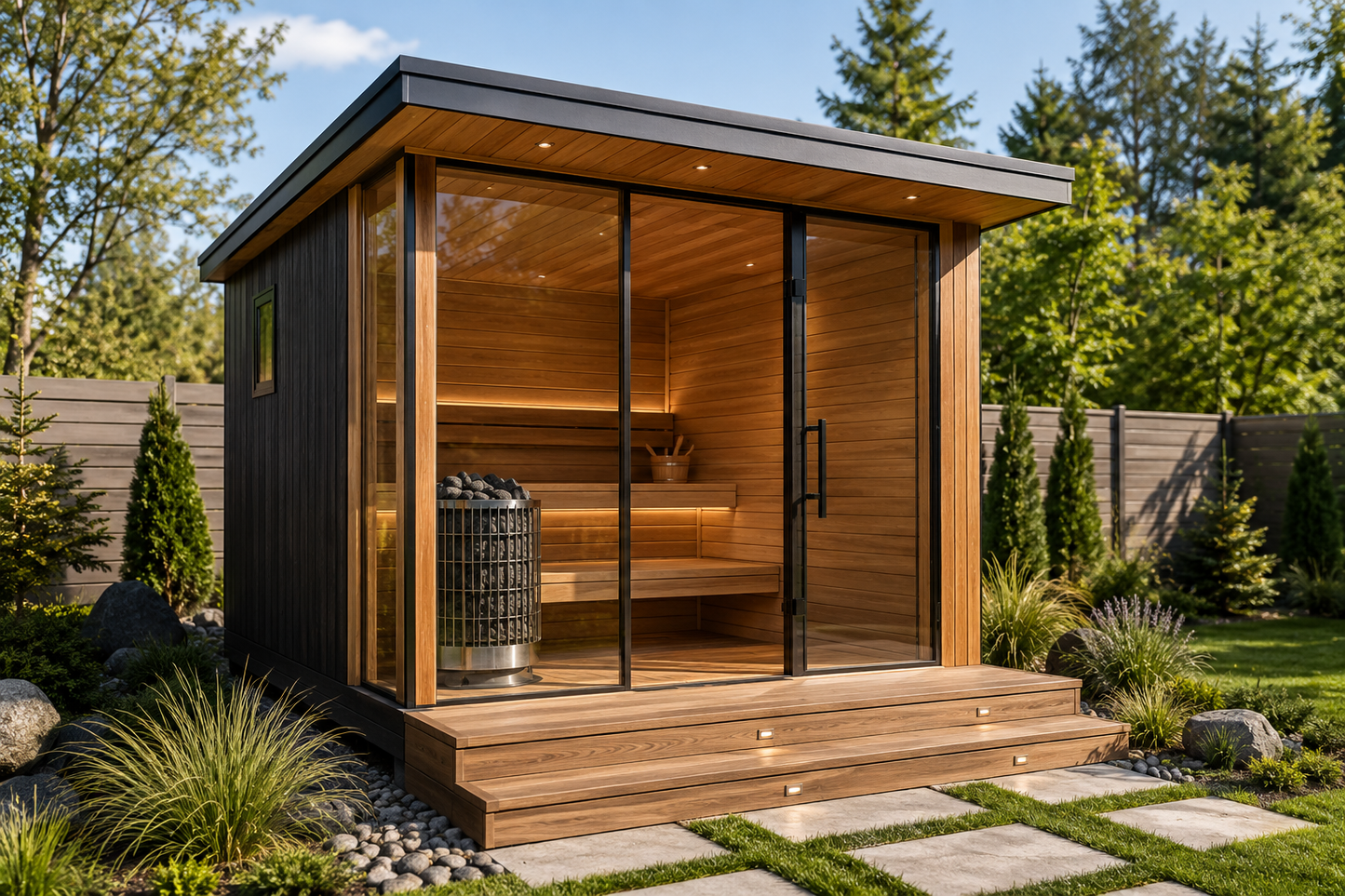 Fjord Summit Panorama Outdoor Sauna