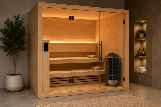 Nordic Serenity Luxe Indoor Sauna