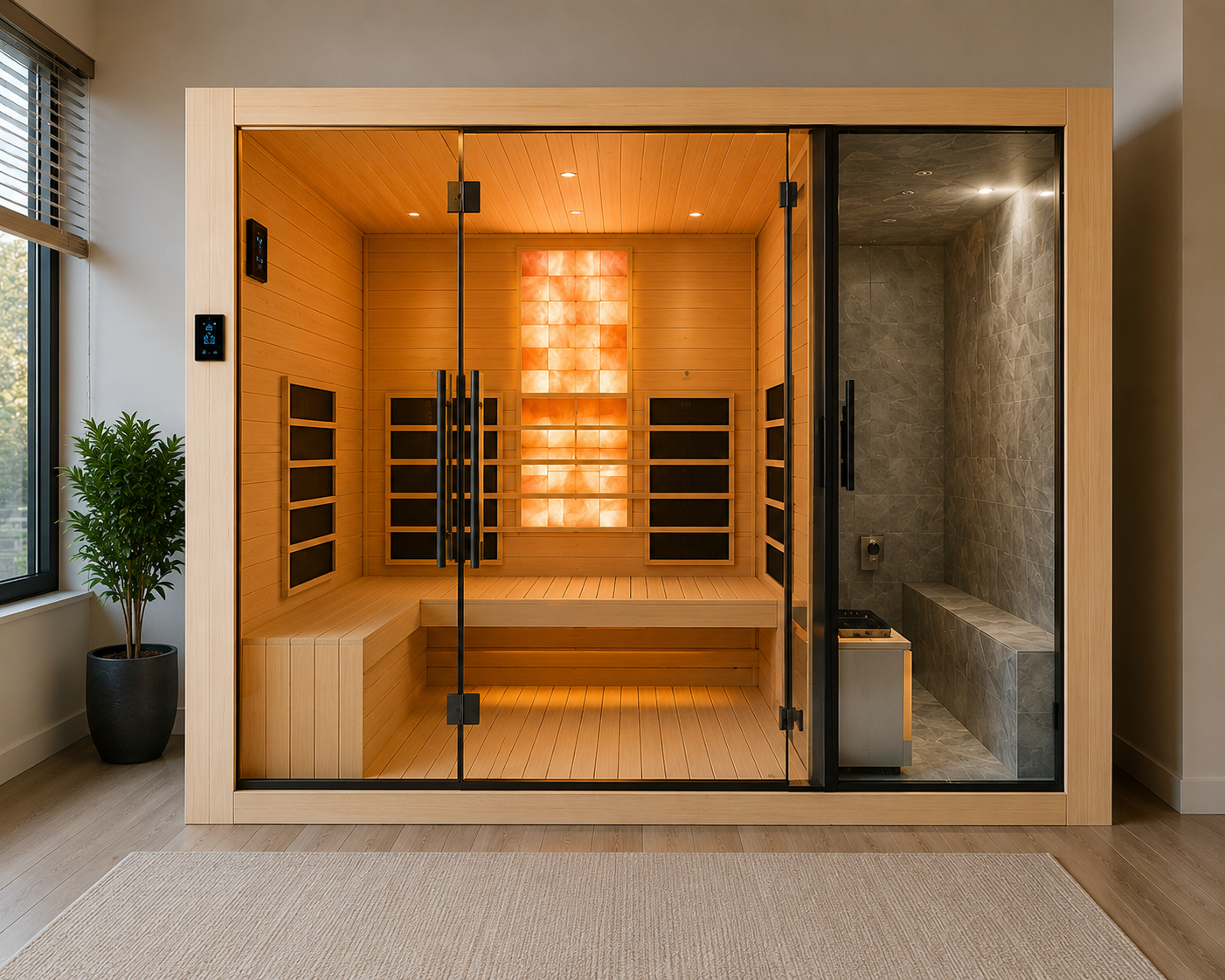 Summit Trinity Elite Indoor Wellness Sauna