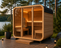 Arctic Haven Cube Barrel Sauna